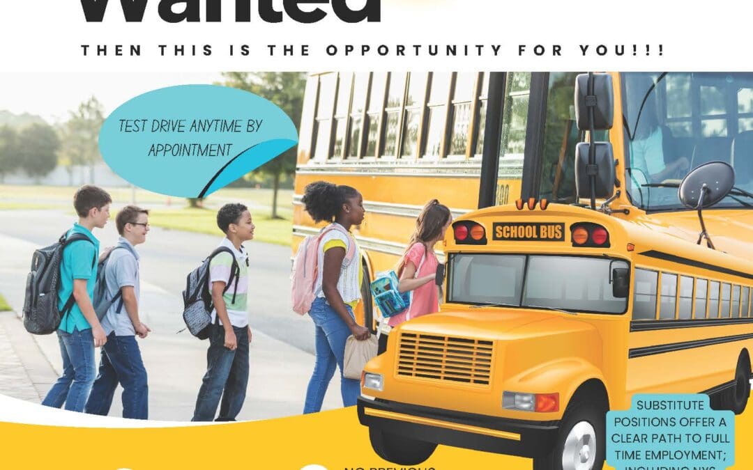 School Bus Drivers Wanted